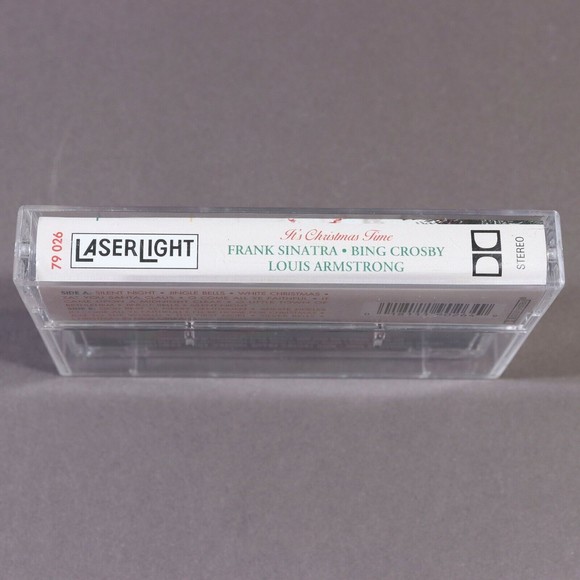 It's Christmas Time Bing Crosby Frank Sinatra Louis Armstrong Cassette Tape 1998 - Picture 3 of 6